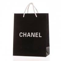 Пакет Chanel черный 25х20х10 оптом в Махачкала 