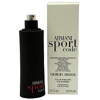 Tester Giorgio Armani Armani Code Sport